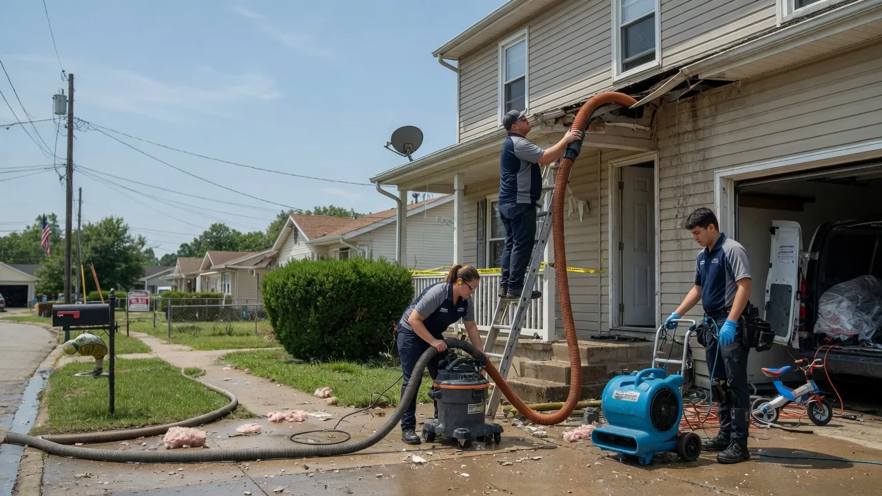 Water Damage Restoration in Iowa City, IA near me